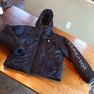 U.S. Polo Assn. Black Puffer Jacket
